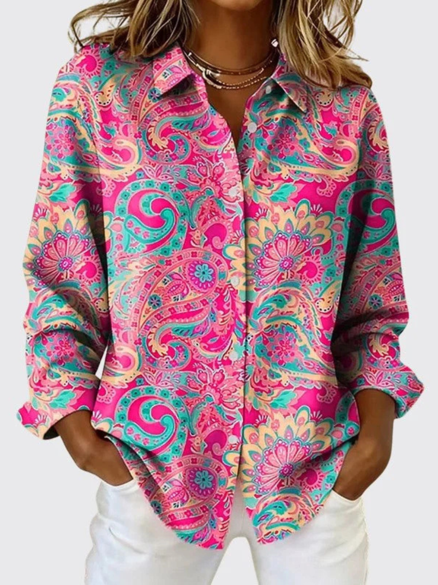 Teresa | Paisley Print Blouse
