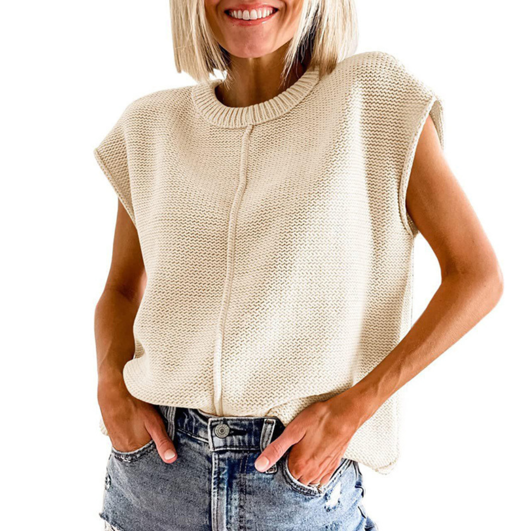 MAISIE™ | Casual Minimalist Crewneck Sleeveless Top