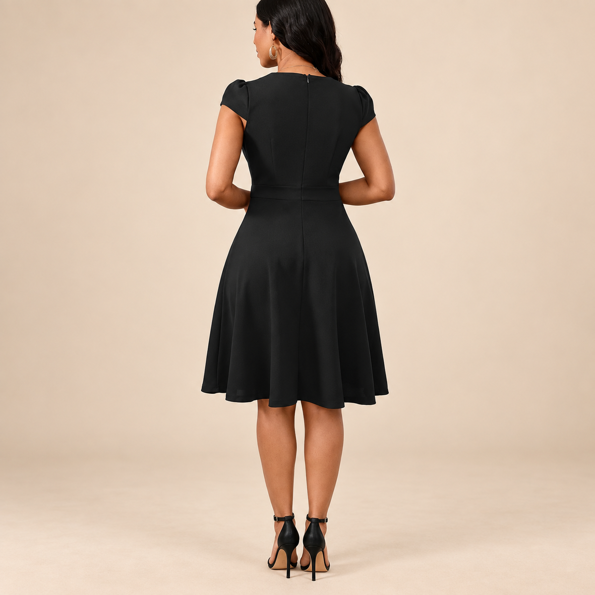 The Evelyn A-Line Dress – Timeless Elegance with a Flattering Tailored Fit