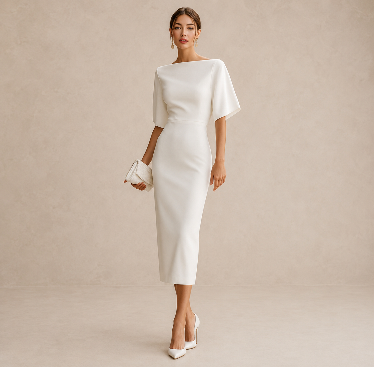 Helena | Elegant Midi Dress