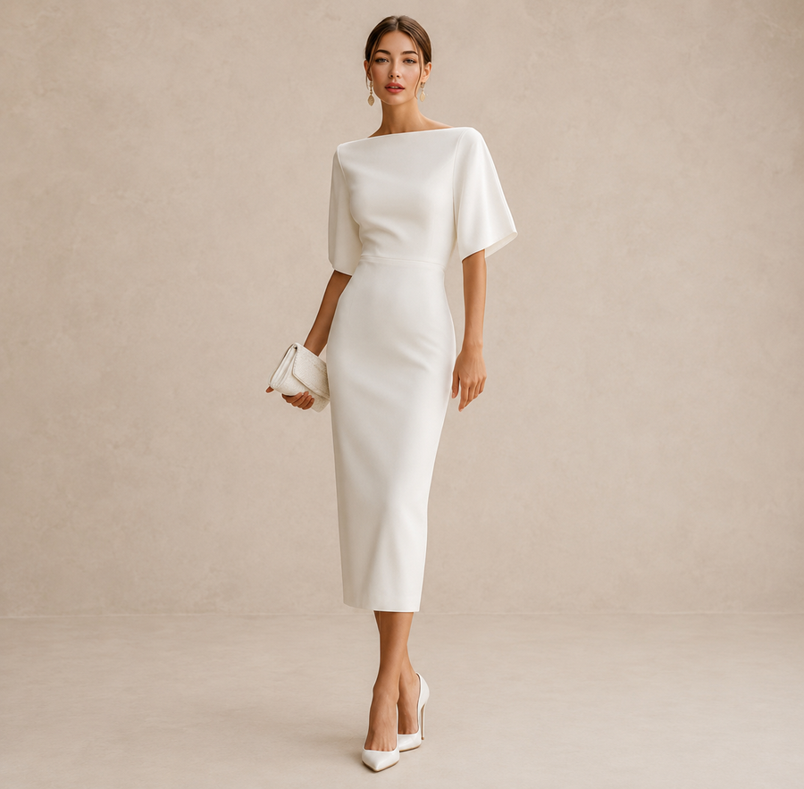 Helena | Elegant Midi Dress