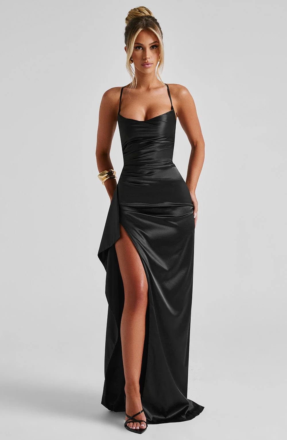 Rosalind | Flowing Evening Maxi Dress