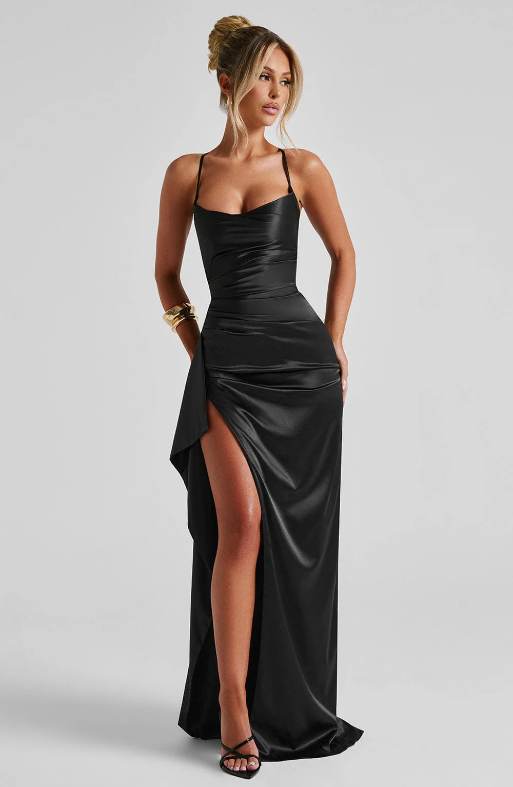 Rosalind | Flowing Evening Maxi Dress