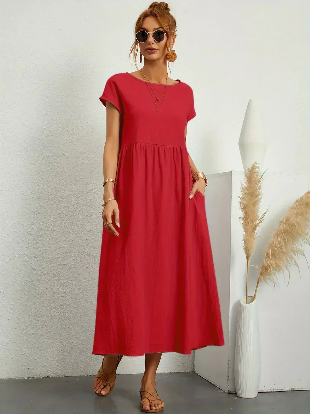 Colette | Relaxed Everyday Midi Dress