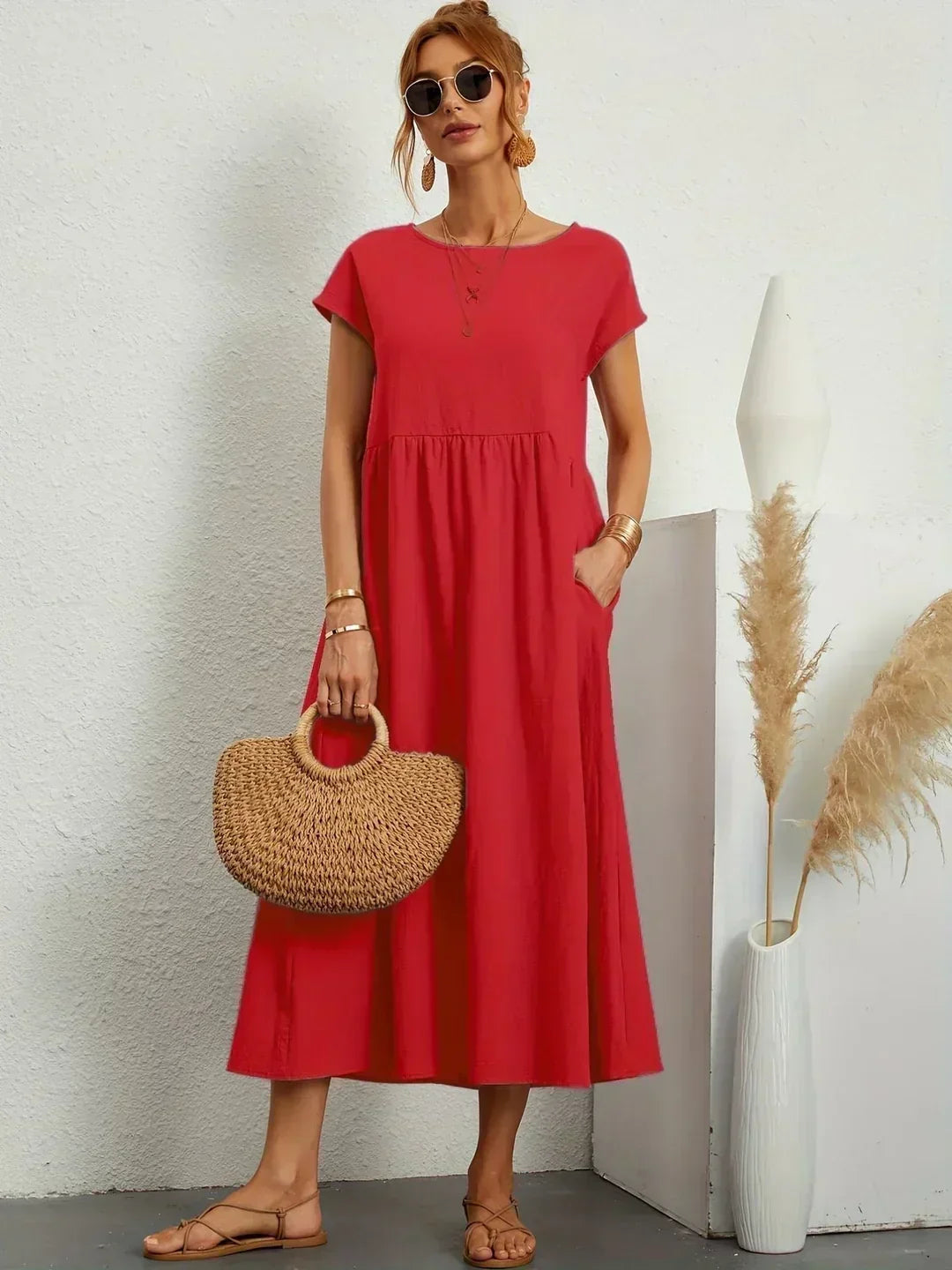 Colette | Relaxed Everyday Midi Dress
