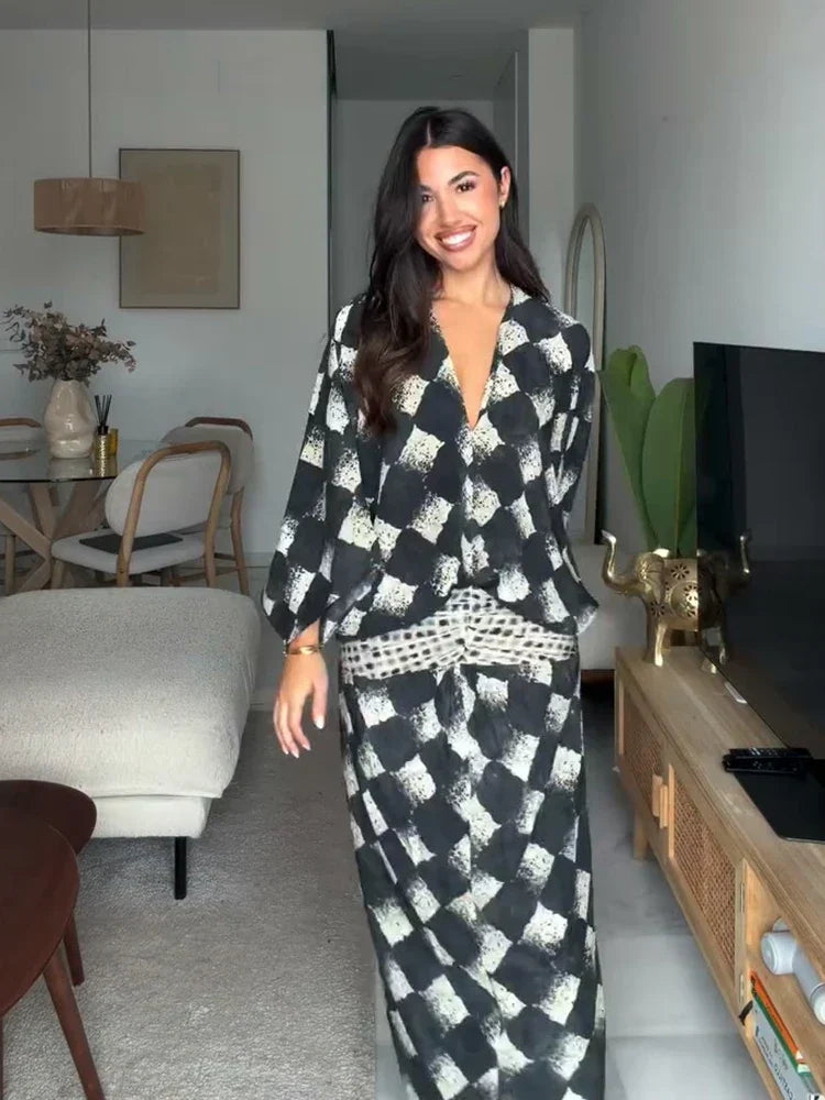 Waverly | Artfull Print Maxi Dress