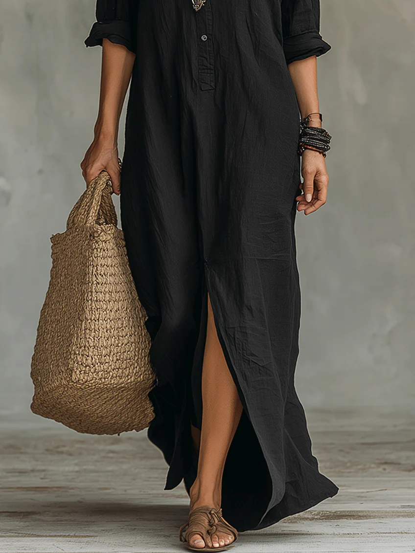 Liliana | Relaxed Bohemian Maxi Dress