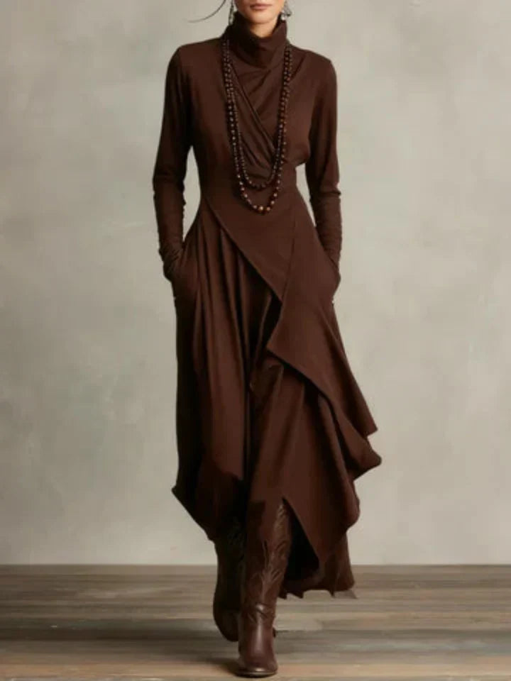 Charlotte™ | Asymmetrical Maxi Dress