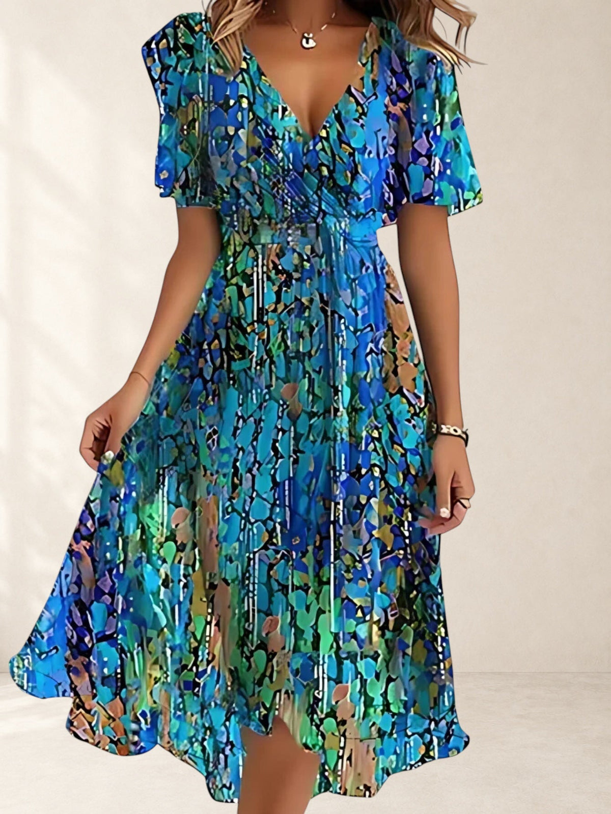Matilda™ | Summer Dress With Belly Cover