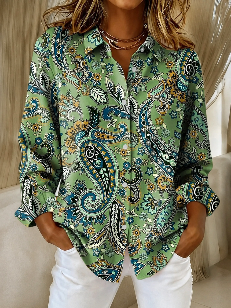 Teresa | Paisley Print Blouse