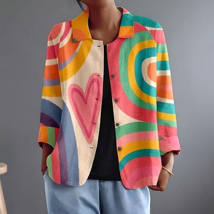 Aurelia | Artful Print Blouse