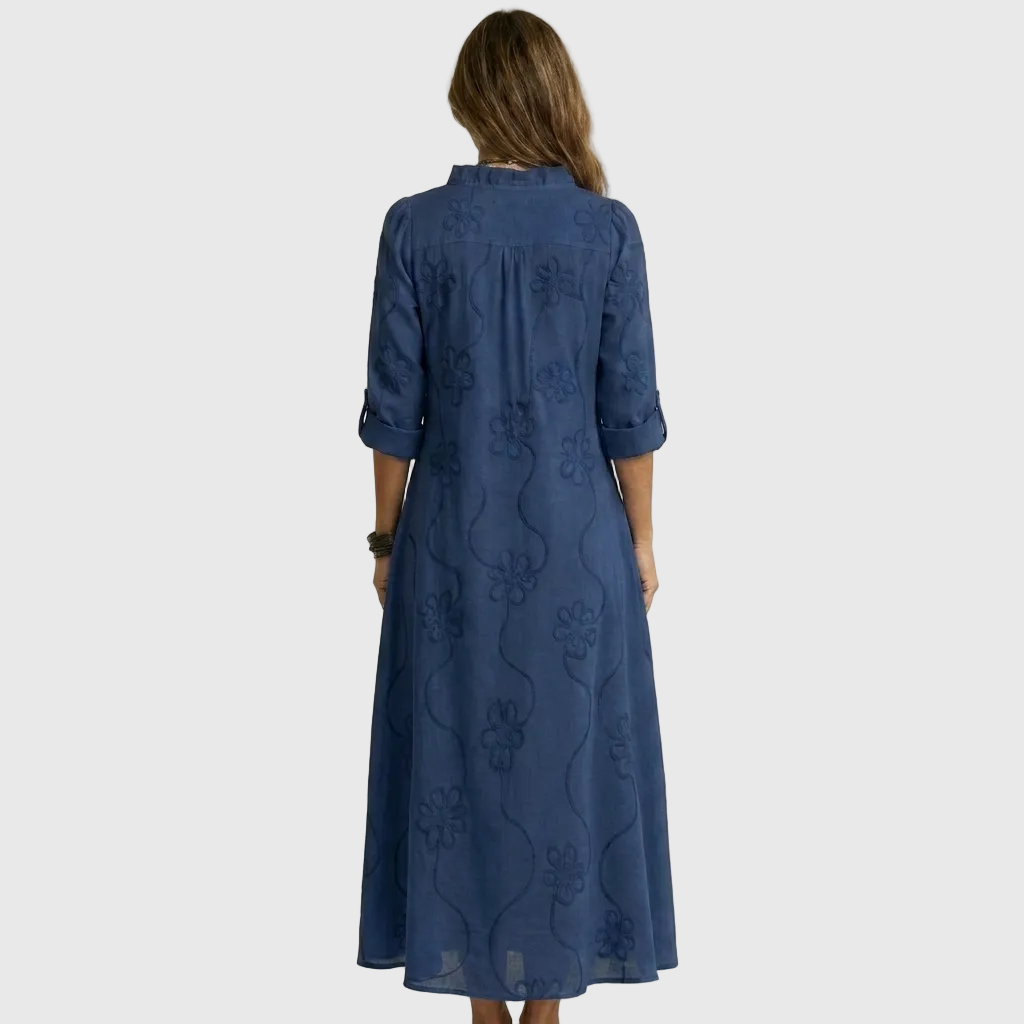 Freya | Relaxed Shirt Midi Dress