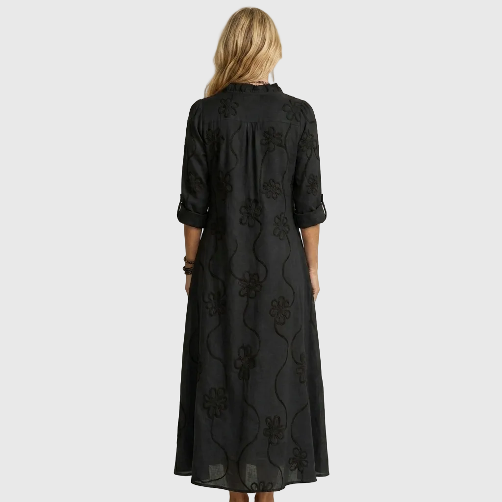 Freya | Relaxed Shirt Midi Dress