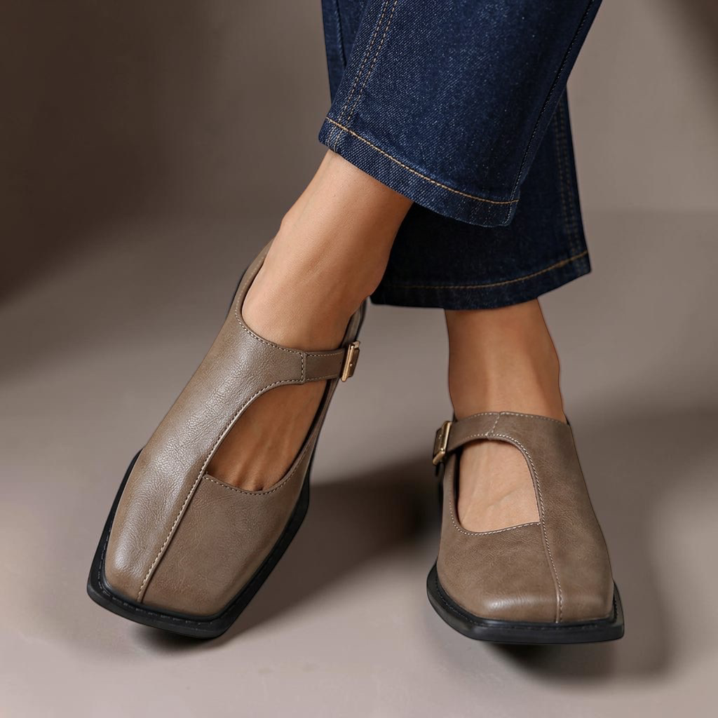 Rosalie | Comfort Leather Flats