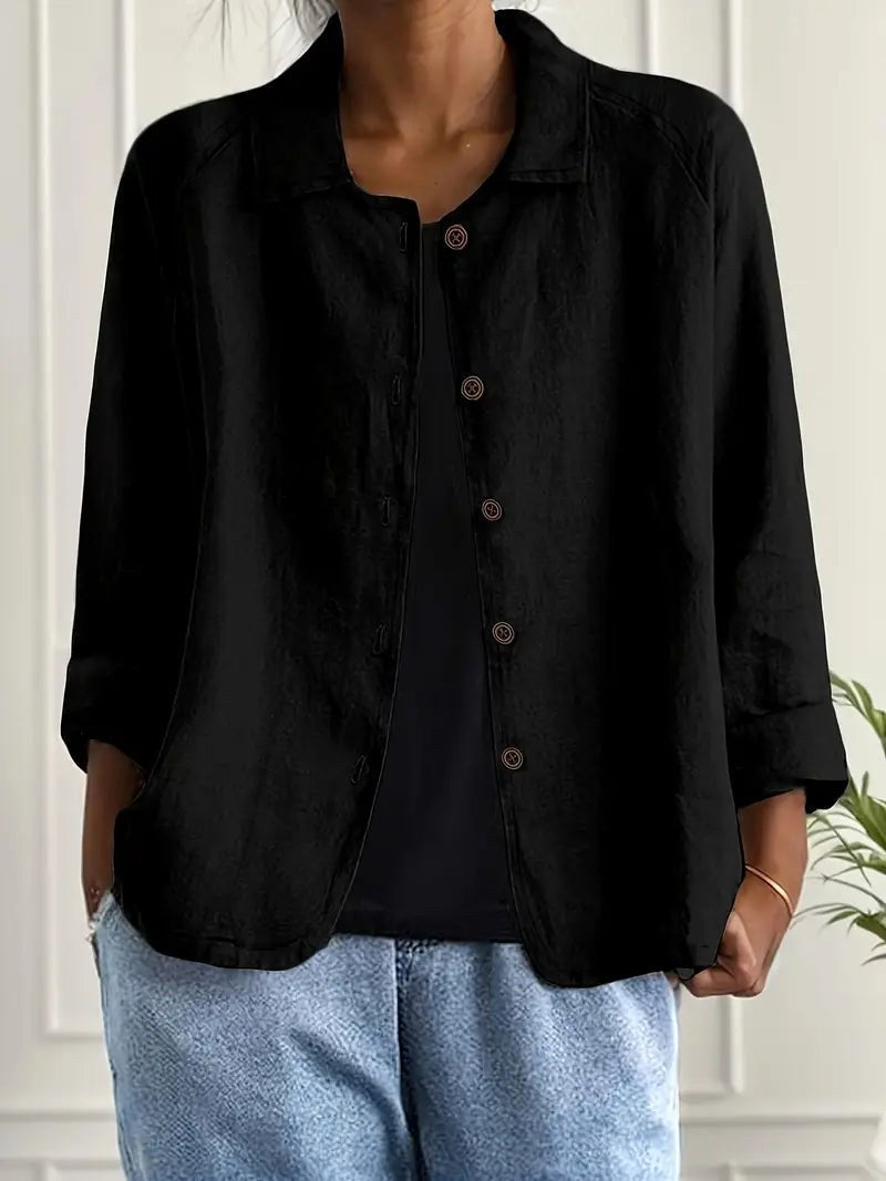Vivian | Relaxed Button-Up Shirt