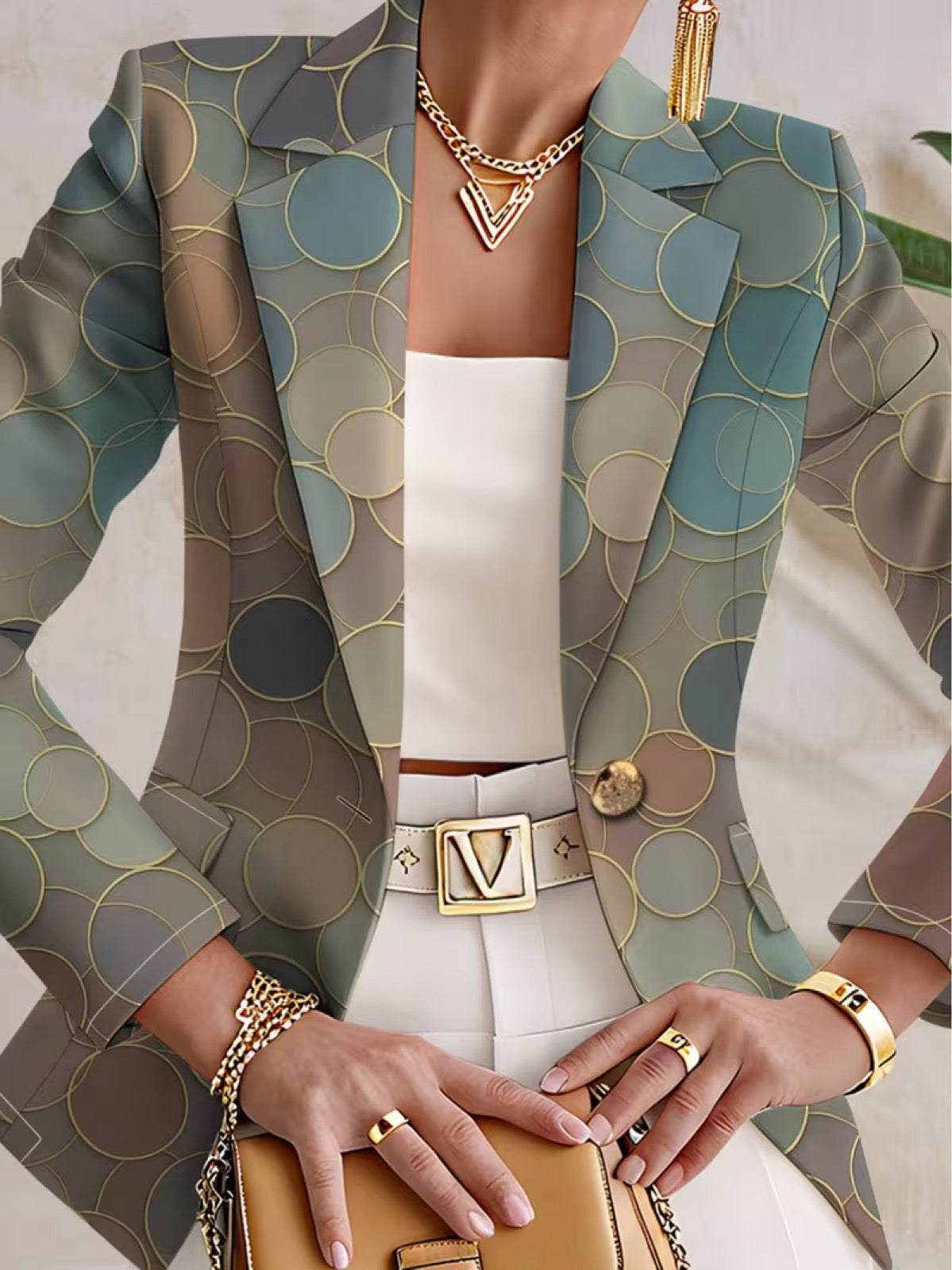 The Giada Mosaic Blazer