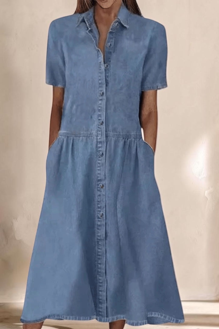 Aada™ Denim Dress