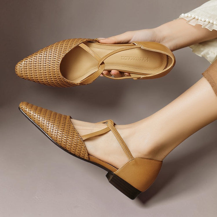 Dona | Genuine Leather Heels
